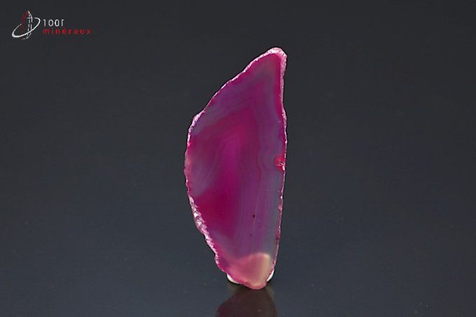 tranche agate teintee