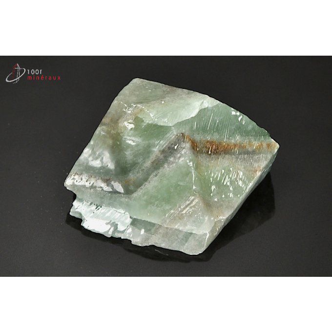 calcite-verte-mineraux-brut-mexique