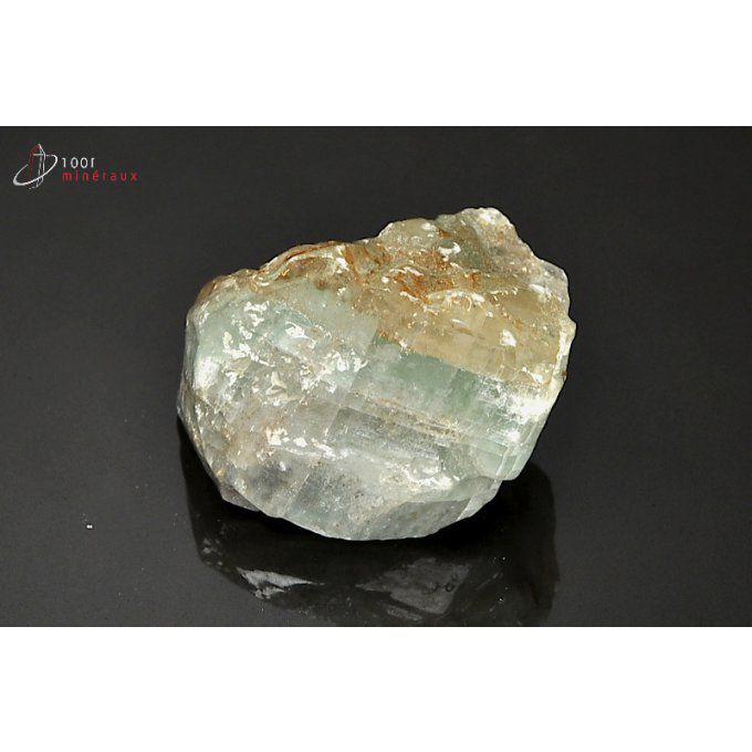 calcite-verte-mineraux-brut-mexique