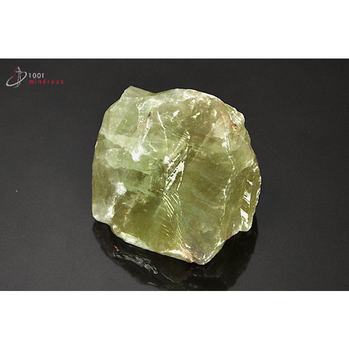 calcite-verte-mineraux-brut-mexique