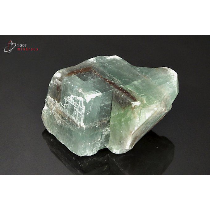 calcite-verte-mineraux-brut-mexique