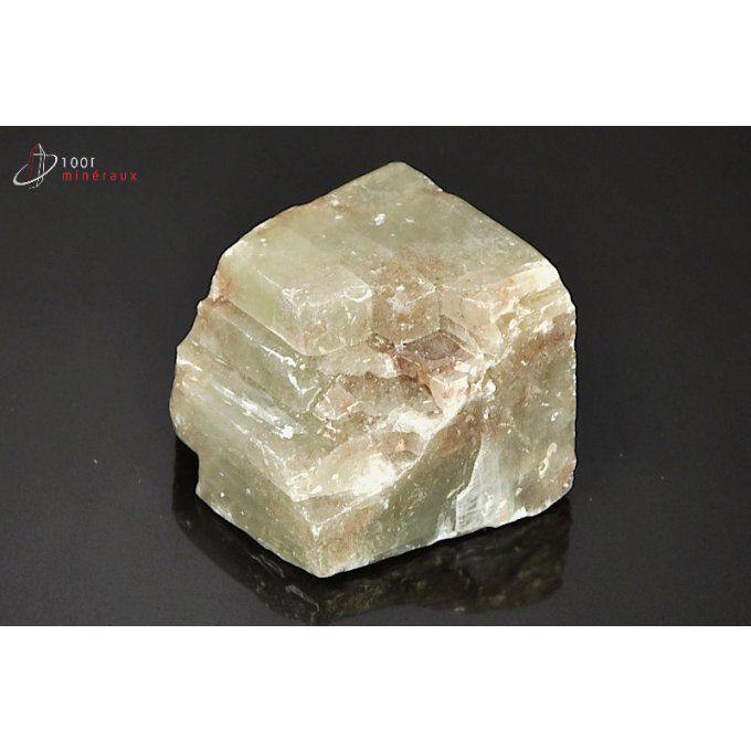 calcite-verte-mineraux-brut-mexique