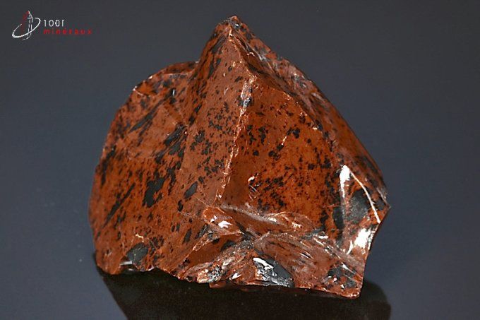 obsidienne brune brute