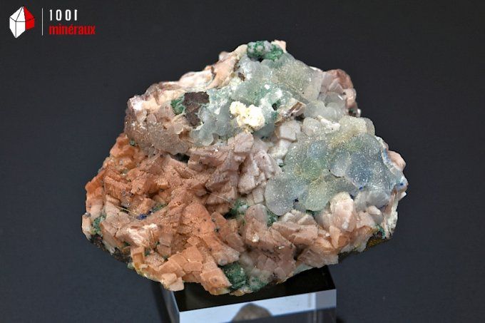 malachite_gypse_ankerite_mineraux
