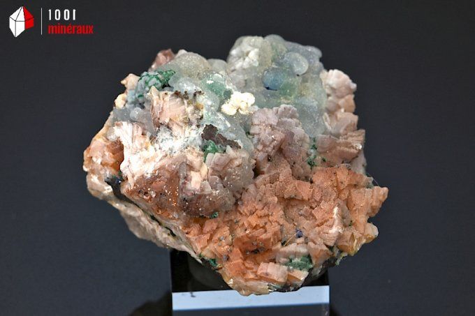 malachite_gypse_ankerite_mineraux