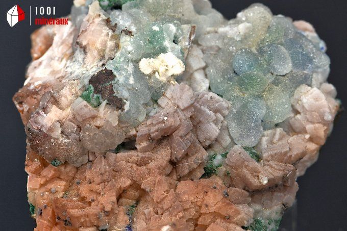 malachite_gypse_ankerite_mineraux