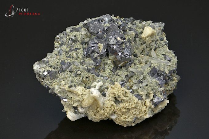 galene pyrite quartz mineraux