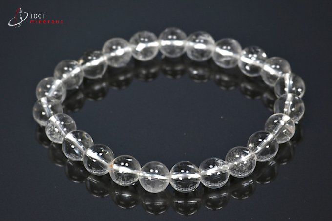 bracelet mineraux cristal roche