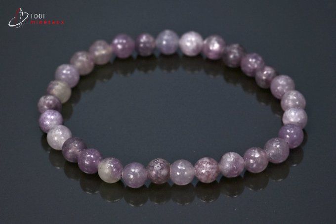 bracelet lepidolite mineraux