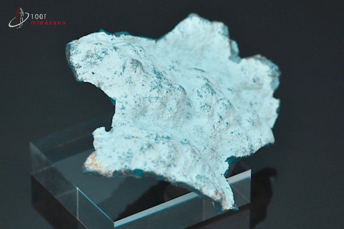 Shattuckite et Chrysocolle - R.D. Congo - minéraux à cristaux 7,2 cm / 22g / BE684