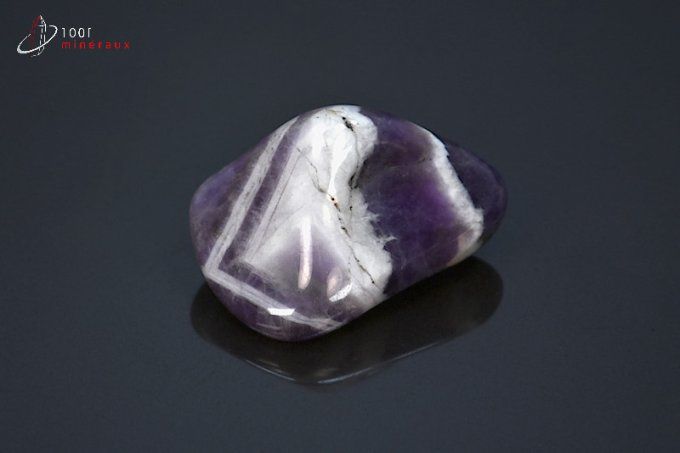 pierre d'amethyste chevrons