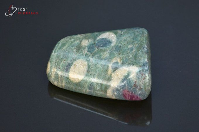pierre de fuchsite et rubis