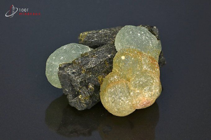 prehnite epidote mineraux cristaux