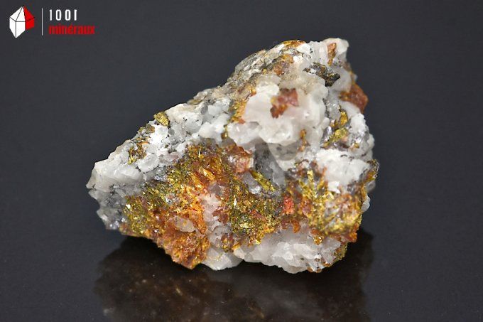 orpiment et realgar sur quartz