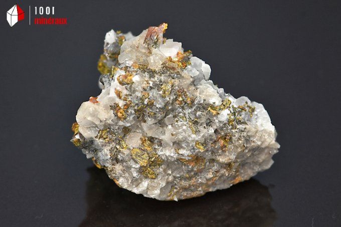 orpiment et realgar sur quartz