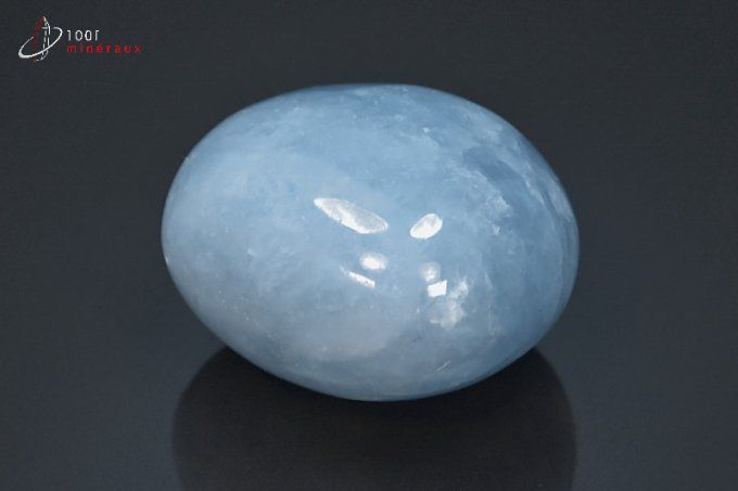 galet de calcite minerale