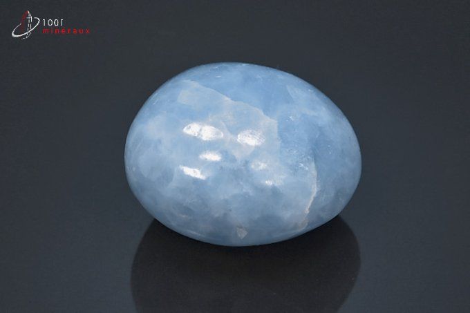 galet de calcite minerale