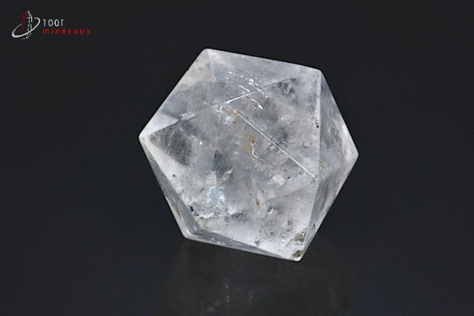 dodécaèdre en cristal de roche