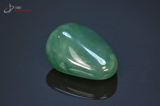 pierre aventurine verte polie