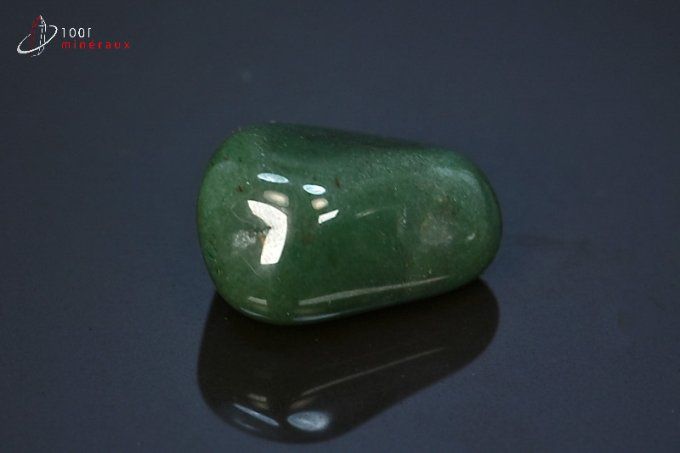 pierre aventurine verte polie