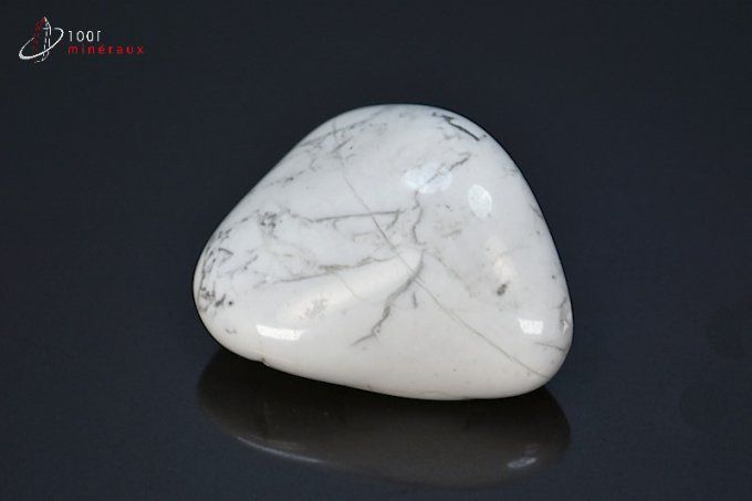 pierre de howlite polie