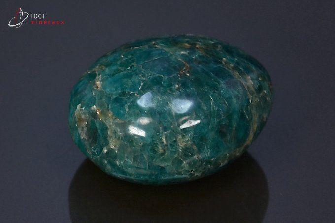 galet d'apatite bleue