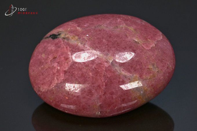 rhodonite polie galet mineraux