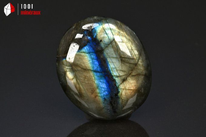 galet poli de labradorite