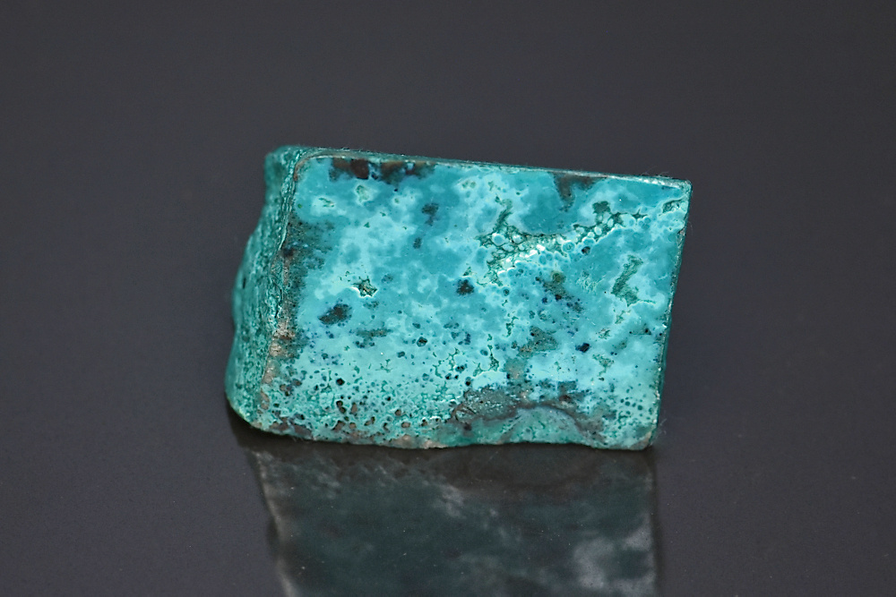 Chrysocolle semi-polie Chrysocolle semi-polie