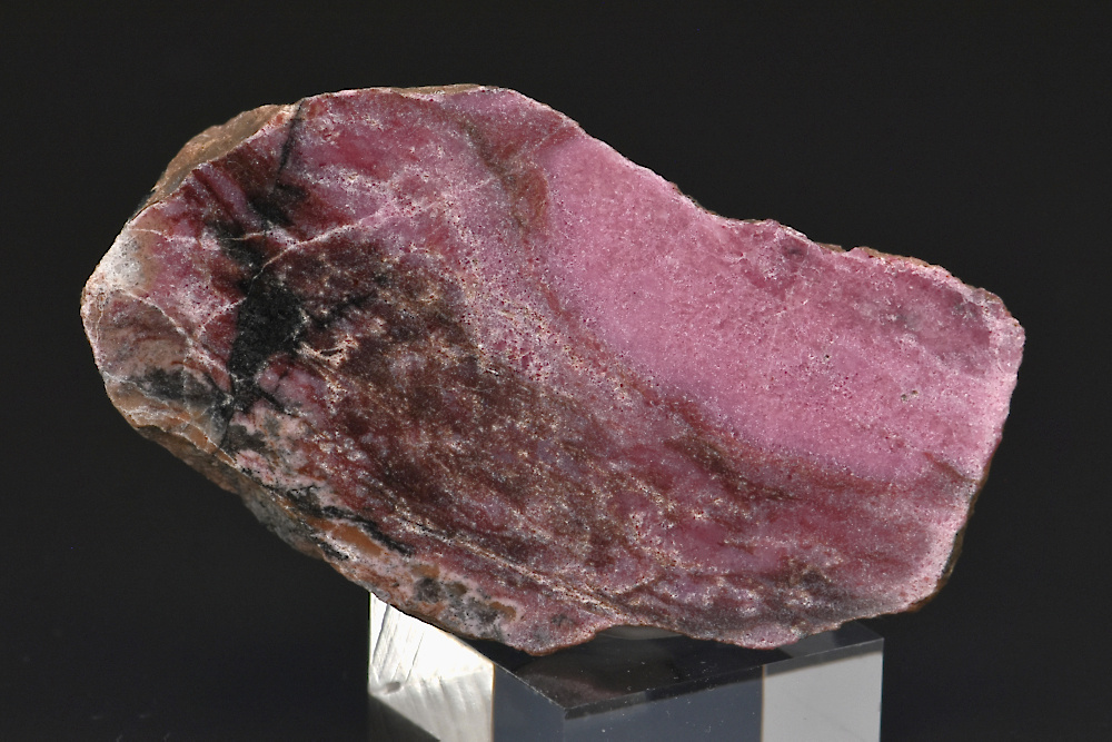 Rhodonite en plaque polie Rhodonite en plaque polie